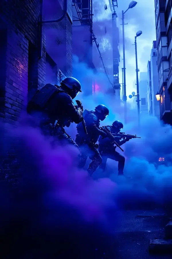 铁血警魂海报